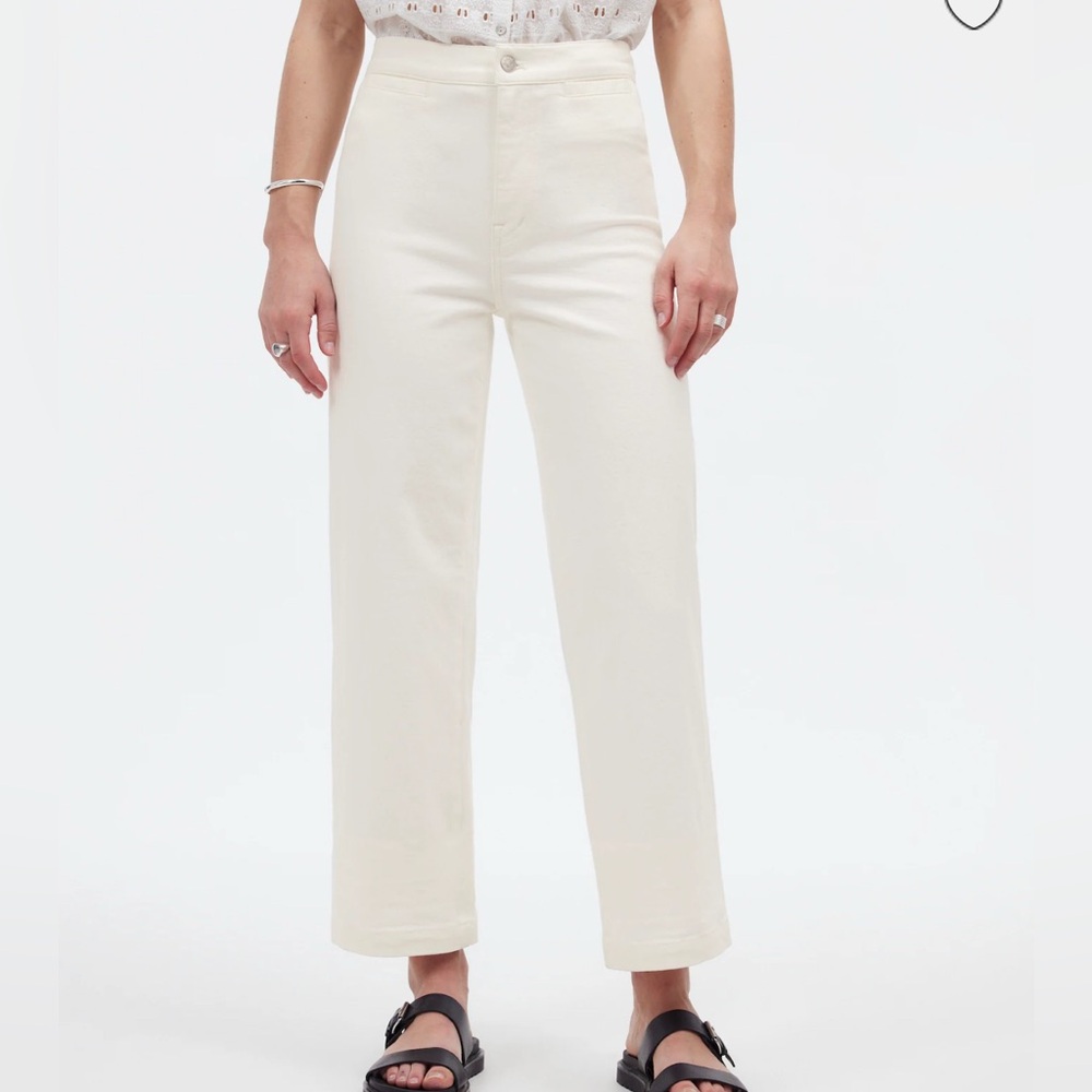 Madewell Emmett Wide Leg: Welt Pocket Edition